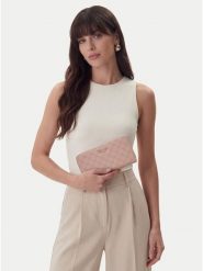 Nine West Portfel CEO-NW-W1-007-SS26 Różowy. Czerwone portfele damskie Nine West, bez wzorów, ze skóry. Za 79.99 zł.