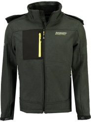Geographical Norway Kurtka softshellowa "Torefact" w kolorze czarnym rozmiar: S. Czarne kurtki outdoor męskie Geographical Norway, s, bez wzorów, bez kaptura. Za 100.99 zł.