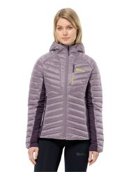 Jack Wolfskin Kurtka pikowana "Routeburn Pro" w kolorze fioletowym rozmiar: S. Różowe kurtki damskie Jack Wolfskin, s, bez wzorów, bez kaptura. Za 377.74 zł.