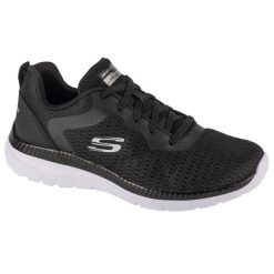 Buty do chodzenia damskie Skechers Dynamight 20. Czarne obuwie trekkingowe damskie Skechers. Za 259.99 zł.