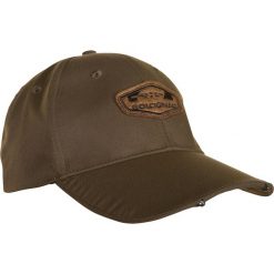 Czapka outdoor świecąca Solognac LED. Brązowe czapki męskie SOLOGNAC, bez wzorów, z bawełny, sportowe. Za 69.99 zł.