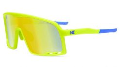 Okulary przeciwsłoneczne dla dorosłych - kategoria 3 - Rubberized High Voltage. Brązowe okulary przeciwsłoneczne męskie KNOCKAROUND, z gumy. Za 260.95 zł.