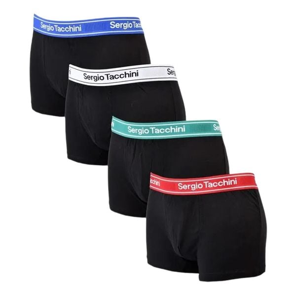 Pudełko 30 x bokserek Tacchini 100% bawełna, mix kolorów. Białe bokserki męskie 1886 CYCLES, bez wzorów, z bawełny. Za 2,162.99 zł.