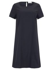 Vera Mont Sukienka w kolorze granatowym rozmiar: 36. Niebieskie sukienki damskie Vera Mont, bez wzorów, bez kołnierzyka, bez ramiączek, mini. Za 130.99 zł.