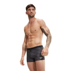 Kąpielówki męskie spodenki kąpielowe Speedo Valmilton Allover. Czarne kąpielówki męskie Speedo, m, bez wzorów, do pływania. Za 138.06 zł.