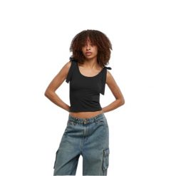 Top z jersey damski Urban Classics (x2). Białe topy damskie Urban Classics, bez wzorów, z jersey, bez kołnierzyka. Za 191.00 zł.