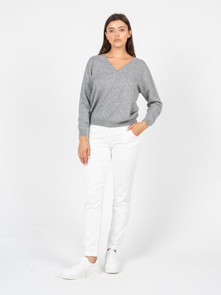 Liu Jo Spodnie "Felpa" | TF2045 F0903 | Kobieta | Biały. Białe spodnie materiałowe damskie Liu Jo, bez wzorów, z bawełny, eleganckie, z podwyższonym stanem. W wyprzedaży za 349.00 zł.