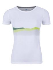 Odlo Koszulka funkcyjna "F-Dry" w kolorze białym rozmiar: S. Białe bluzki sportowe damskie Odlo, s, bez wzorów, z materiału, bez ramiączek. Za 152.99 zł.