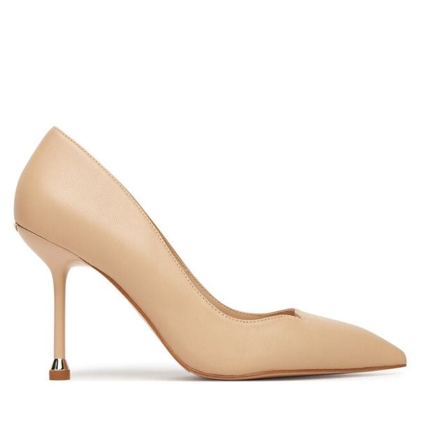 Szpilki Liu Jo. Brązowe szpilki Liu Jo, bez wzorów, bez obcasa. Za 529.99 zł.