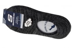 Skechers 3pk Mens Non Terry, męskie, Fitness, skarpetki, Wielokolorowe. Szare skarpetki męskie Skechers, bez wzorów, z materiału. Za 83.75 zł.