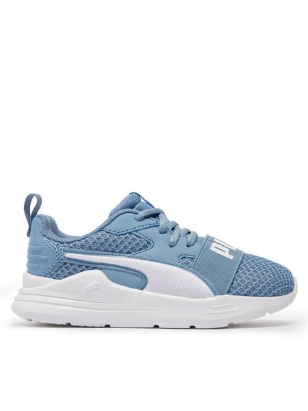 Puma Sneakersy 390848 12 Niebieski. Niebieskie buty sportowe dziewczęce Puma, bez wzorów, z materiału, bez zapięcia. Za 139.99 zł.