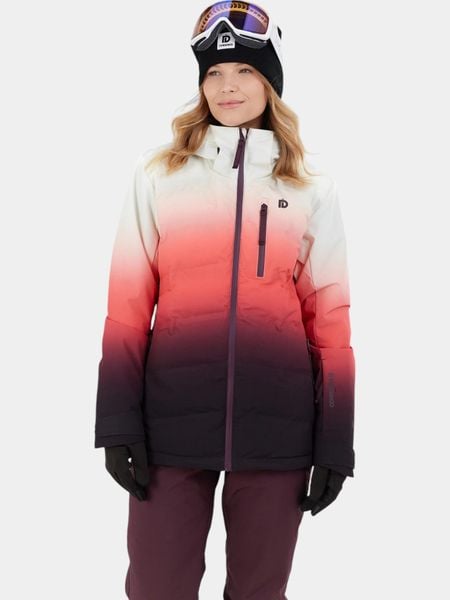 Kurtka Narciarska Damska Fundango Pumila. Czerwone kurtki damskie Fundango, na zimę, m, bez wzorów, z materiału, bez kaptura. Za 599.00 zł.