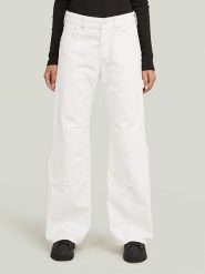 G-Star Dżinsy - Loose fit - w kolorze białym rozmiar: W27/L30. Białe jeansy damskie G-Star. Za 289.88 zł.