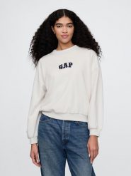 GAP Bluza w kolorze kremowym rozmiar: XL. Brązowe bluzy bez kaptura damskie GAP, xl. Za 100.99 zł.