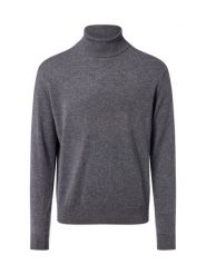 Andrew James Sweter z dodatkiem kaszmiru Mężczyźni Wełna szary, XL. Szare swetry męskie Andrew James, m, bez wzorów, z kaszmiru, bez kołnierzyka. Za 279.95 zł.