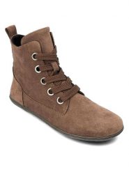 Groundies Skórzane buty "Salzburg" w kolorze brązowym do chodzenia na boso rozmiar: 39. Brązowe botki damskie Groundies, bez obcasa, bez zapięcia. Za 249.00 zł.