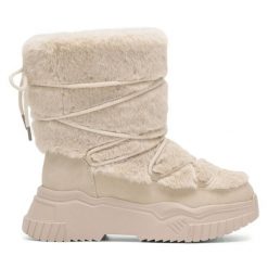 Śniegowce DeeZee. Brązowe śniegowce damskie DeeZee. Za 99.99 zł.