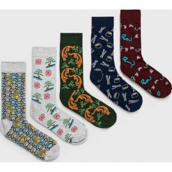 Brave Soul - Skarpety (5-pack). Skarpetki męskie Brave Soul, bez wzorów, z bawełny. W wyprzedaży za 29.90 zł.
