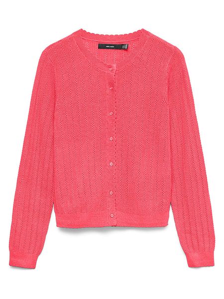 Vero Moda Kardigan w kolorze różowym rozmiar: S. Różowe kardigany damskie Vero Moda, s, bez wzorów, z wiskozy. Za 66.31 zł.
