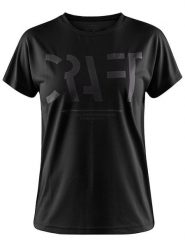 Craft Koszulka sportowa "Eaze" w kolorze czarnym rozmiar: S. Czarne bluzki sportowe damskie Craft, s, bez wzorów, z materiału, bez ramiączek. Za 53.66 zł.