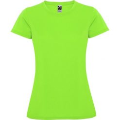 Damska Koszulka Sportowa Montecarlo Z Krótkim Rękawem. Żółte bluzki sportowe damskie ROLY, l, bez wzorów, bez ramiączek. Za 37.99 zł.