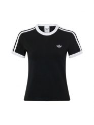 Adidas Originals Koszulka Kobiety Bawełna czarny|biały, XS. Białe t-shirty damskie adidas Originals, uniwersalny, bez wzorów, z bawełny, bez kołnierzyka. Za 119.95 zł.