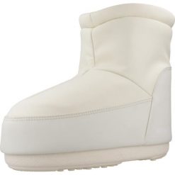 Buty MOON BOOT MB ICON LOW NOLAC Biały. Białe obuwie trekkingowe damskie Moon Boot, na zimę. Za 827.99 zł.