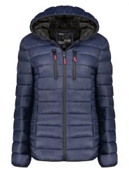 Canadian Peak Kurtka pikowana "Alareak" w kolorze granatowym rozmiar: XL. Niebieskie kurtki damskie Canadian Peak, xl, z aplikacjami, bez kaptura. Za 196.70 zł.