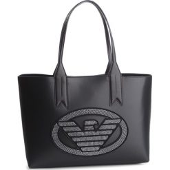 Torebka EMPORIO ARMANI - Y3D081 YGE1X 83225 Black/Gunmetal. Czarne torebki klasyczne damskie Emporio Armani, bez wzorów, ze skóry ekologicznej, bez dodatków. W wyprzedaży za 519.00 zł.