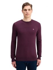 Scotch & Soda Sweter w kolorze fioletowym rozmiar: XL. Różowe swetry męskie Scotch & Soda, xl, bez wzorów, bez kołnierzyka. Za 144.92 zł.
