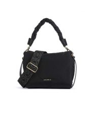 COCCINELLE Skórzana torebka w kolorze czarnym - 23 x 12,10 x 18 cm rozmiar: onesize. Czarne torebki klasyczne damskie Coccinelle, bez wzorów, z materiału, bez dodatków. Za 894.14 zł.