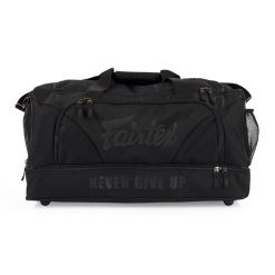 Torba treningowa Fairtex Gym Bag. Czarne torby sportowe damskie FAIRTEX, bez wzorów, bez dodatków. Za 499.99 zł.