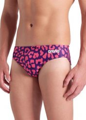 Slipy kąpielowe na basen kąpielówki treningowe do pływania Arena Printed. Czerwone kąpielówki męskie Arena, l, bez wzorów, z materiału, na fitness i siłownię. Za 141.98 zł.