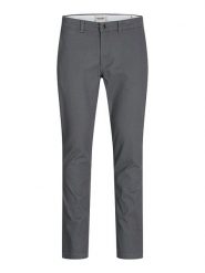 Jack & Jones Spodnie chino "Marco" w kolorze antracytowym rozmiar: W33/L34. Czarne spodnie materiałowe męskie Jack & Jones, bez wzorów. Za 114.44 zł.