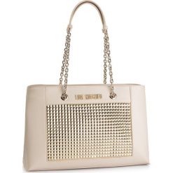 Torebka LOVE MOSCHINO - JC4229PP07KD110B Avorio. Brązowe torebki klasyczne damskie Love Moschino, bez wzorów, ze skóry ekologicznej, bez dodatków. W wyprzedaży za 479.00 zł.