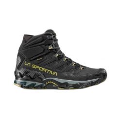 Szerokie skórzane buty trekkingowe La Sportiva Ultra Raptor II GTX. Czarne obuwie do biegania damskie La Sportiva. Za 861.50 zł.