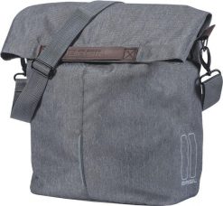 Torba na zakupy „City. Szare torby męskie na ramię BASIL, bez wzorów, z materiału, na ramię. Za 229.99 zł.