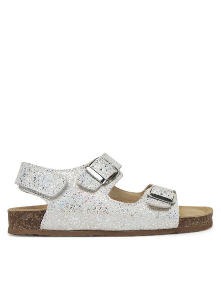 Primigi Sandały 7941733 D Biały. Białe sandały dziewczęce Primigi, ze skóry, bez zapięcia. Za 269.99 zł.