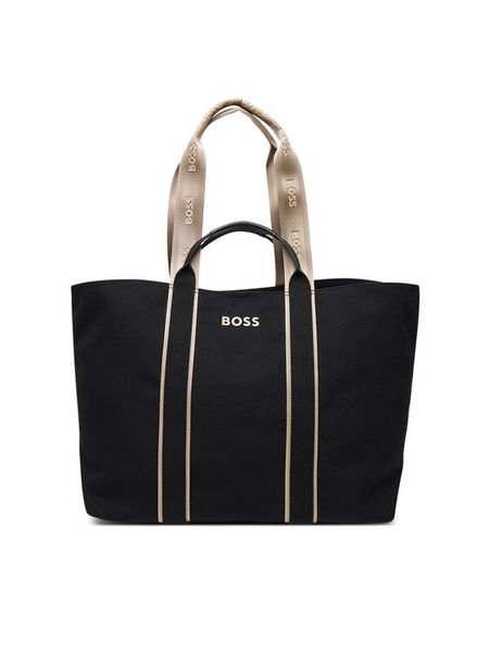 BOSS Torebka Palmah 50546461 Czarny. Czarne torebki klasyczne damskie Boss, bez wzorów, z materiału, bez dodatków. Za 409.99 zł.
