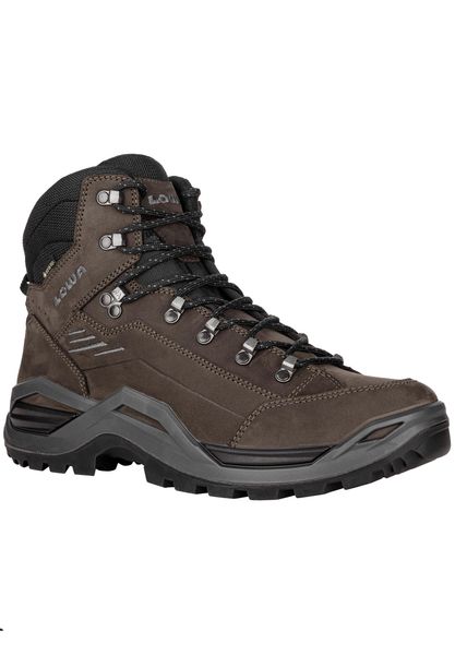 Buty trekkingowe męskie Lowa Renegade Evo Mid Gtx. Brązowe buty trekkingowe męskie Lowa, z materiału, za kostkę, bez zapięcia. Za 1,057.90 zł.
