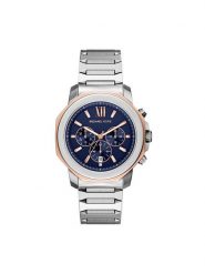 Michael Kors Zegarek Prescott MK9250 Srebrny. Szare, analogowe zegarki męskie Michael Kors, srebrne. Za 1,479.00 zł.