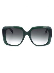Longchamp Damskie okulary przeciwsłoneczne w kolorze ciemnozielono-szarym rozmiar: 53. Szare okulary przeciwsłoneczne damskie Longchamp. Za 254.74 zł.