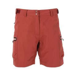 Spodenki trekkingowe damskie Whistler Stian. Czerwone szorty damskie WHISTLER, bez wzorów, sportowe. Za 149.99 zł.