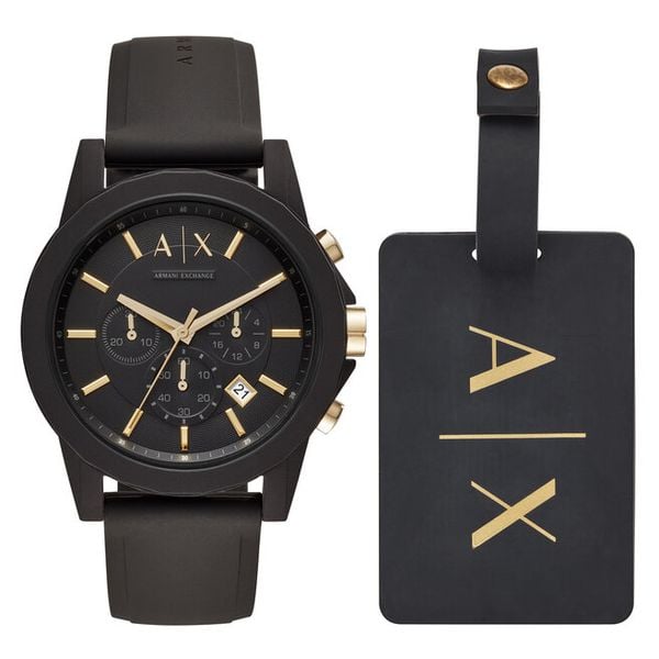 Zegarek Armani Exchange. Czarne zegarki męskie Armani Exchange. Za 529.99 zł.