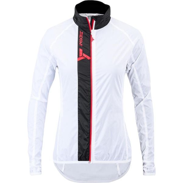 Damska kurtka wodoodporna Silvini Gela. Białe kurtki damskie Silvini, bez wzorów, bez kaptura. W wyprzedaży za 236.00 zł.