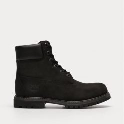 TIMBERLAND Premium 6 Inch Boot W Trapery damskie. Czarne trapery damskie Timberland, z materiału, bez obcasa. Za 509.99 zł.