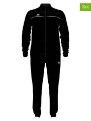 Under Armour 2-częściowy zestaw w kolorze czarnym rozmiar: S. Czarne spodnie dresowe męskie Under Armour, bez wzorów, z dresówki. Za 197.45 zł.