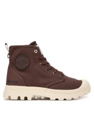 Palladium Trapery Pampa Hi Zip Organic 79101-293-M Brązowy. Brązowe buty zimowe męskie Palladium, z materiału, bez zapięcia. Za 339.99 zł.
