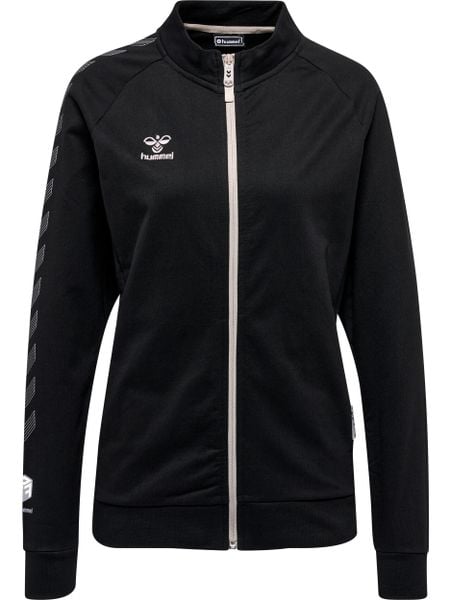 Damska bawełniana bluza dresowa zapinana na zamek Hummel Move Grid. Czarne bluzy bez kaptura damskie HUMMEL, l, z bawełny. Za 276.25 zł.