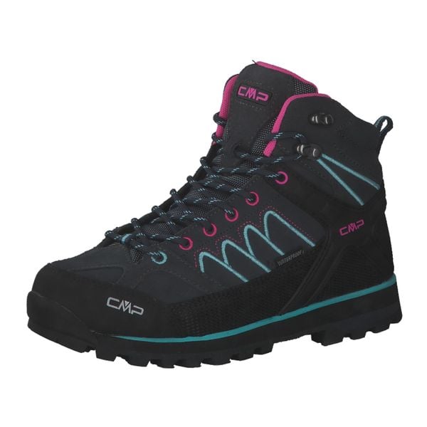 Buty trekkingowe damskie CMP Moon Mid WP. Niebieskie obuwie trekkingowe damskie CMP. W wyprzedaży za 479.99 zł.